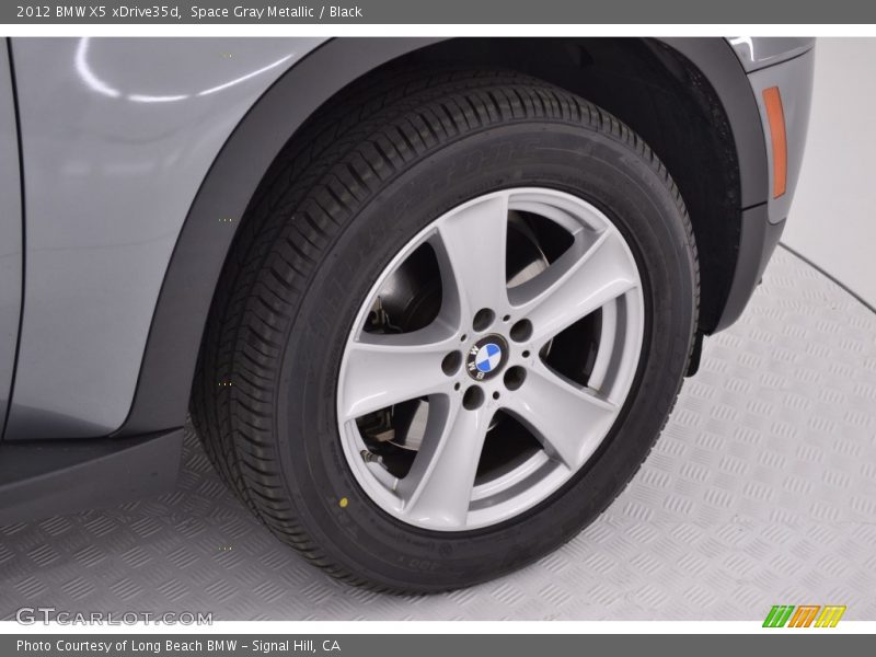 Space Gray Metallic / Black 2012 BMW X5 xDrive35d