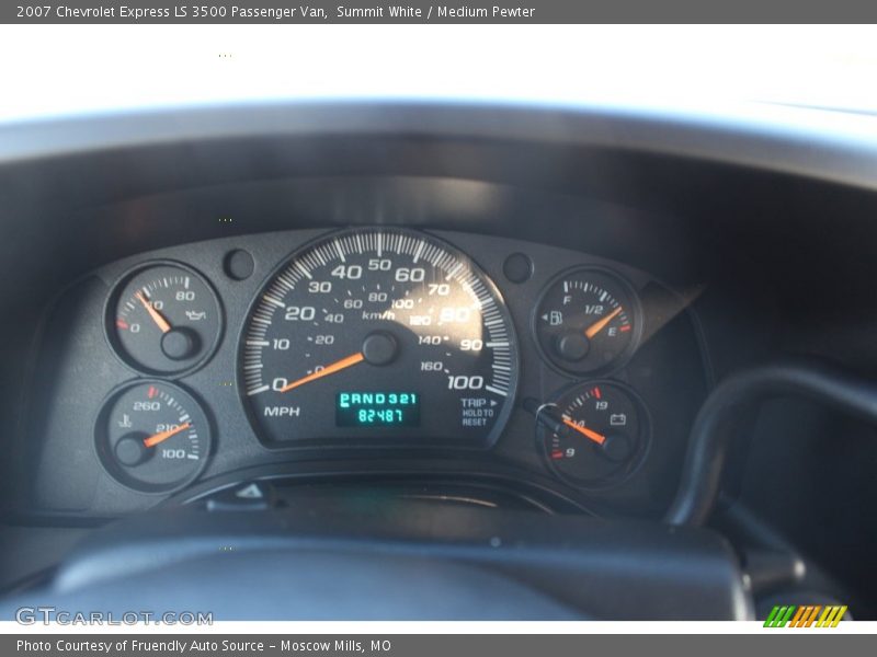 Summit White / Medium Pewter 2007 Chevrolet Express LS 3500 Passenger Van