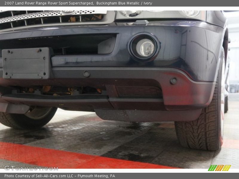 Buckingham Blue Metallic / Ivory 2007 Land Rover Range Rover Sport Supercharged