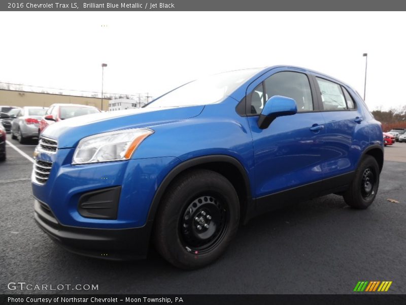 Brilliant Blue Metallic / Jet Black 2016 Chevrolet Trax LS