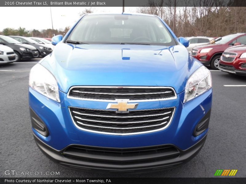 Brilliant Blue Metallic / Jet Black 2016 Chevrolet Trax LS