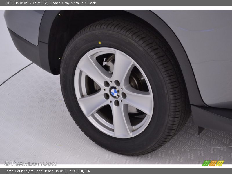 Space Gray Metallic / Black 2012 BMW X5 xDrive35d