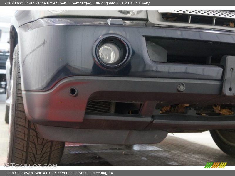 Buckingham Blue Metallic / Ivory 2007 Land Rover Range Rover Sport Supercharged