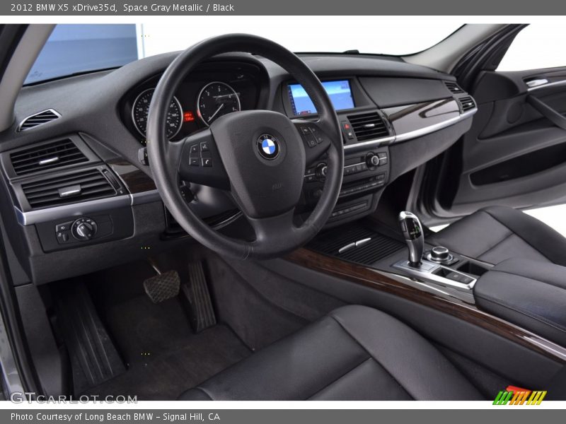 Space Gray Metallic / Black 2012 BMW X5 xDrive35d