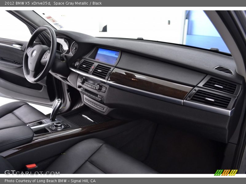 Space Gray Metallic / Black 2012 BMW X5 xDrive35d