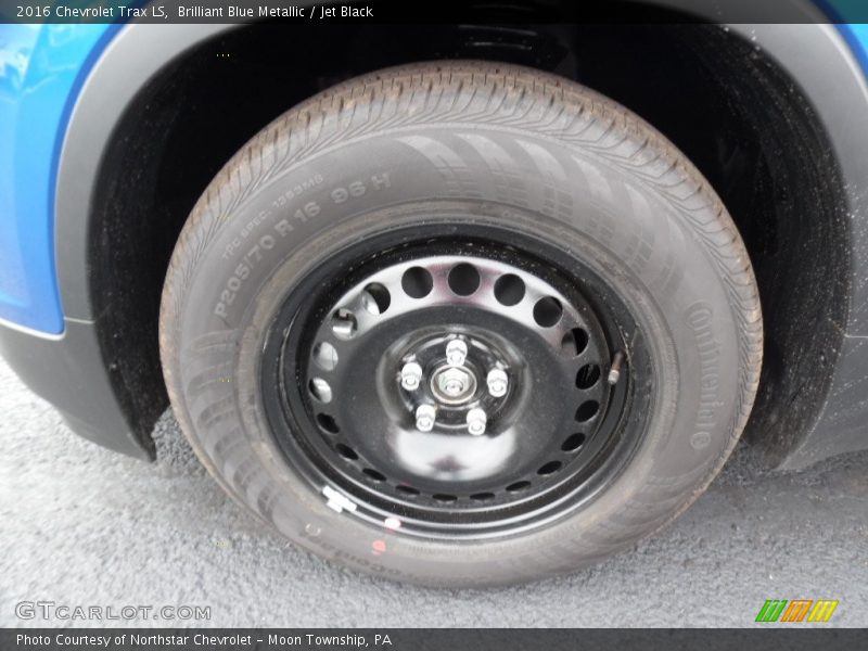 Brilliant Blue Metallic / Jet Black 2016 Chevrolet Trax LS