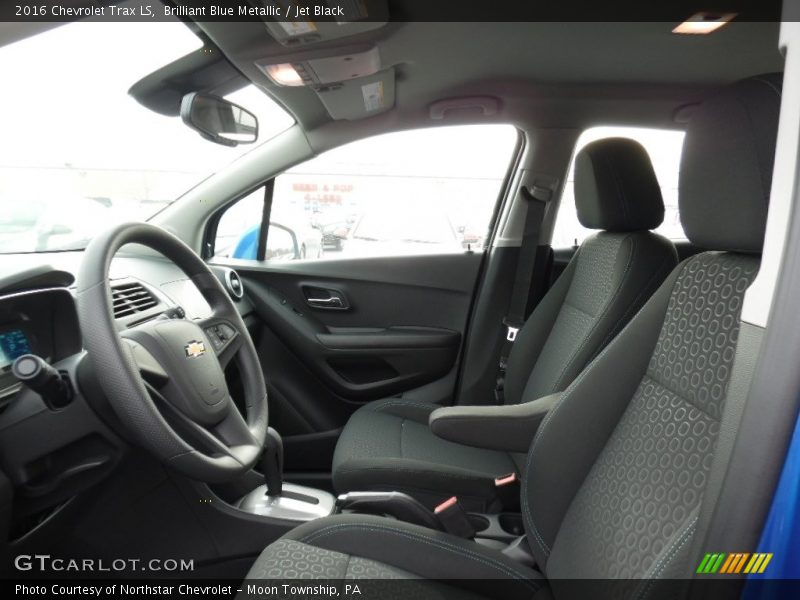 Brilliant Blue Metallic / Jet Black 2016 Chevrolet Trax LS