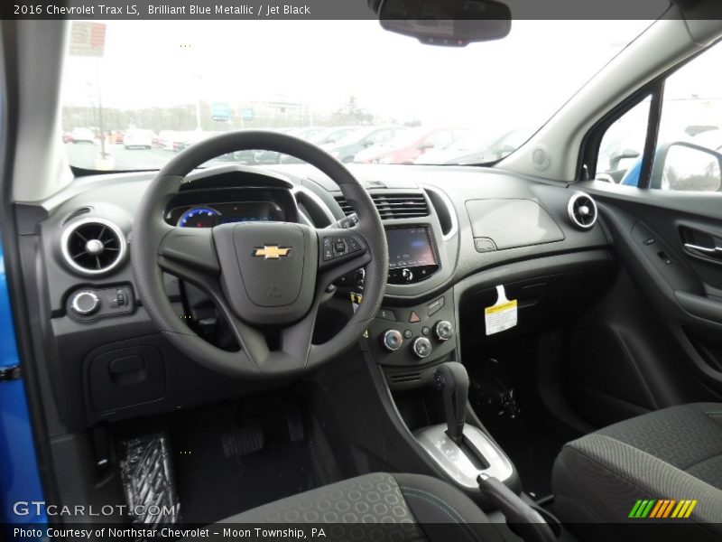 Brilliant Blue Metallic / Jet Black 2016 Chevrolet Trax LS