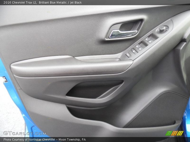 Brilliant Blue Metallic / Jet Black 2016 Chevrolet Trax LS