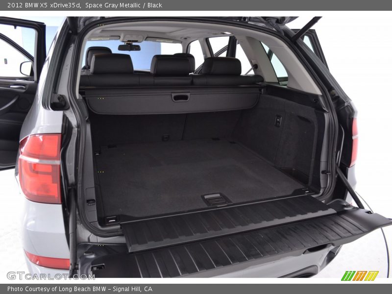 Space Gray Metallic / Black 2012 BMW X5 xDrive35d