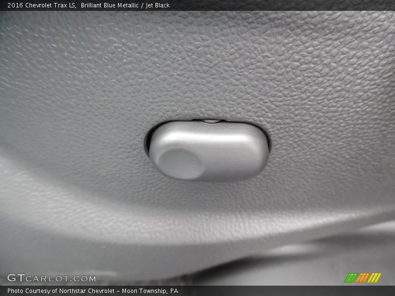 Brilliant Blue Metallic / Jet Black 2016 Chevrolet Trax LS