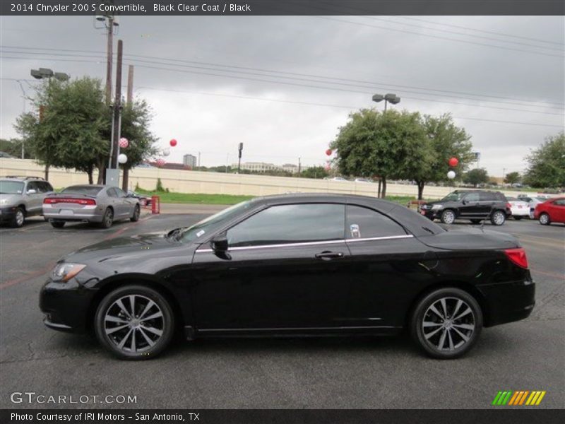  2014 200 S Convertible Black Clear Coat