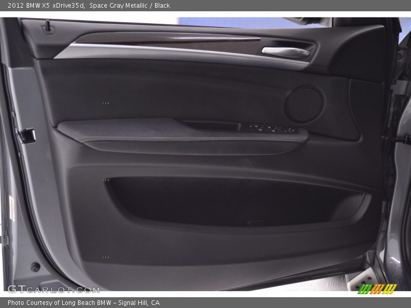 Space Gray Metallic / Black 2012 BMW X5 xDrive35d