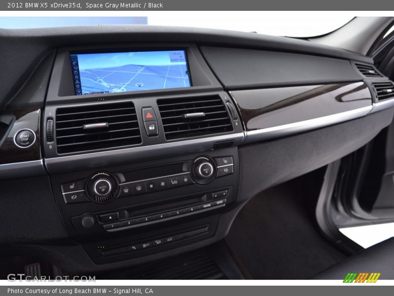 Space Gray Metallic / Black 2012 BMW X5 xDrive35d
