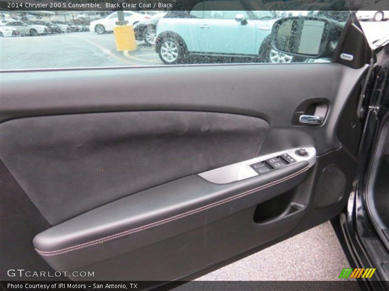 Black Clear Coat / Black 2014 Chrysler 200 S Convertible