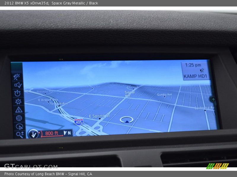 Space Gray Metallic / Black 2012 BMW X5 xDrive35d
