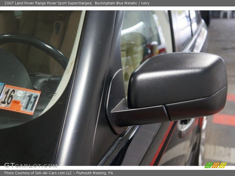 Buckingham Blue Metallic / Ivory 2007 Land Rover Range Rover Sport Supercharged