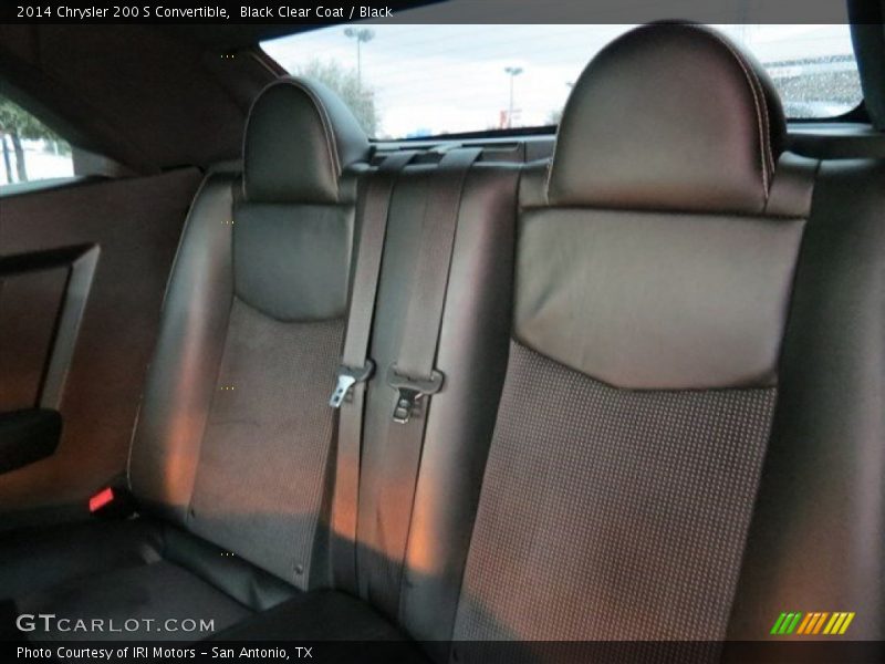 Black Clear Coat / Black 2014 Chrysler 200 S Convertible