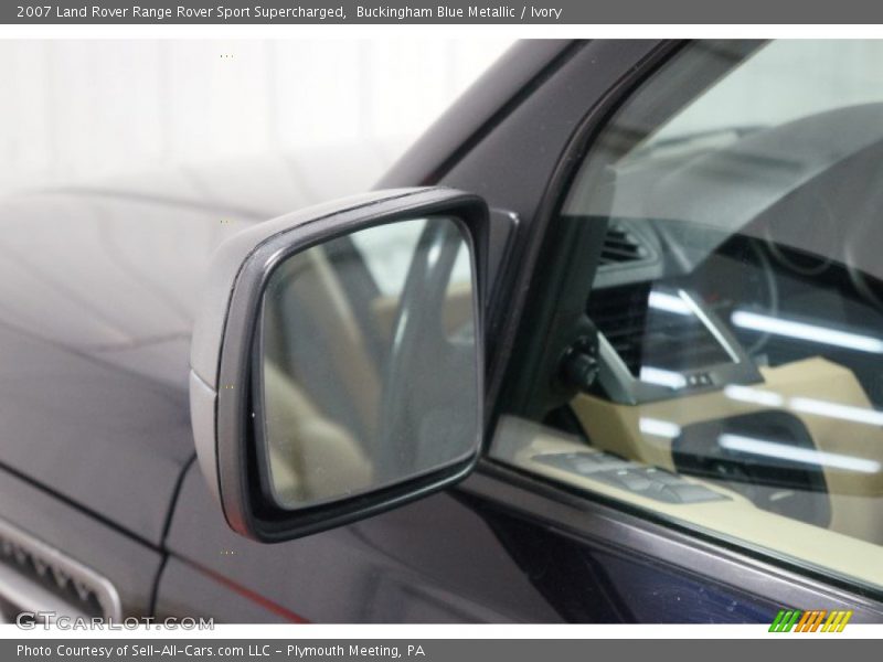 Buckingham Blue Metallic / Ivory 2007 Land Rover Range Rover Sport Supercharged