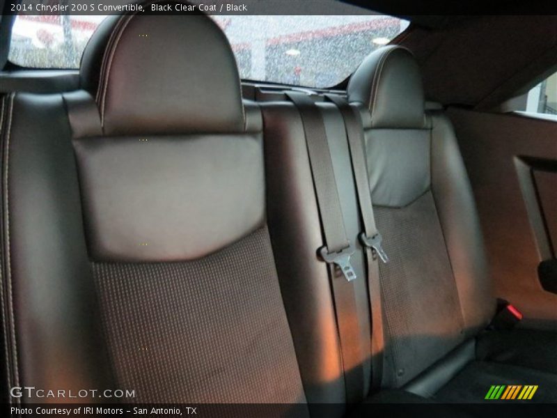 Black Clear Coat / Black 2014 Chrysler 200 S Convertible