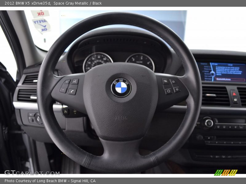 Space Gray Metallic / Black 2012 BMW X5 xDrive35d