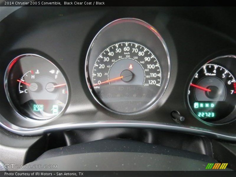 Black Clear Coat / Black 2014 Chrysler 200 S Convertible