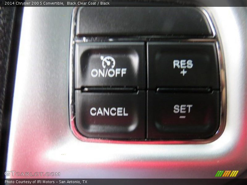 Black Clear Coat / Black 2014 Chrysler 200 S Convertible