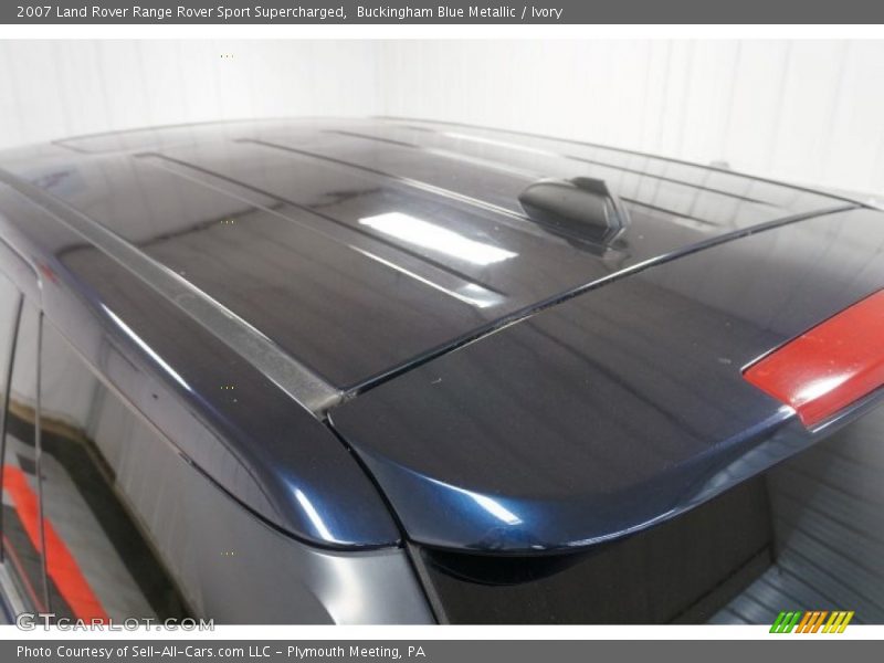 Buckingham Blue Metallic / Ivory 2007 Land Rover Range Rover Sport Supercharged