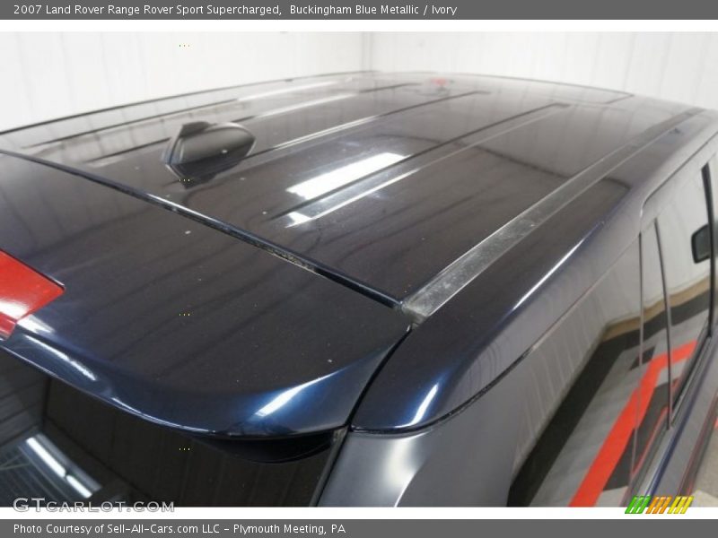 Buckingham Blue Metallic / Ivory 2007 Land Rover Range Rover Sport Supercharged