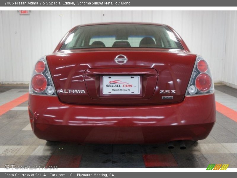 Sonoma Sunset Metallic / Blond 2006 Nissan Altima 2.5 S Special Edition