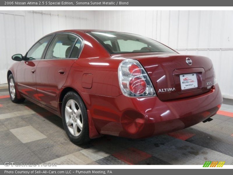 Sonoma Sunset Metallic / Blond 2006 Nissan Altima 2.5 S Special Edition