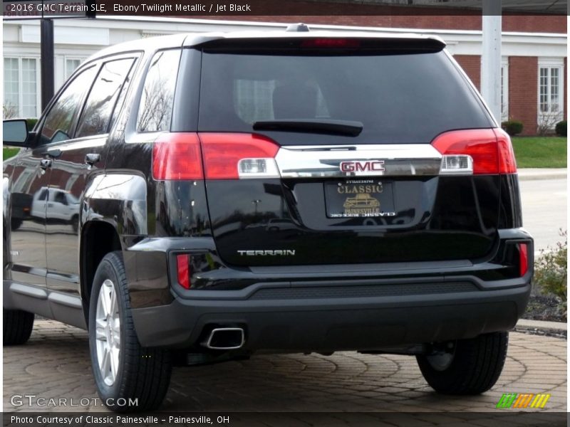 Ebony Twilight Metallic / Jet Black 2016 GMC Terrain SLE