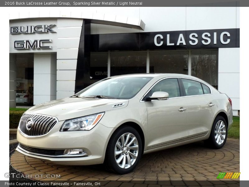 Sparkling Silver Metallic / Light Neutral 2016 Buick LaCrosse Leather Group