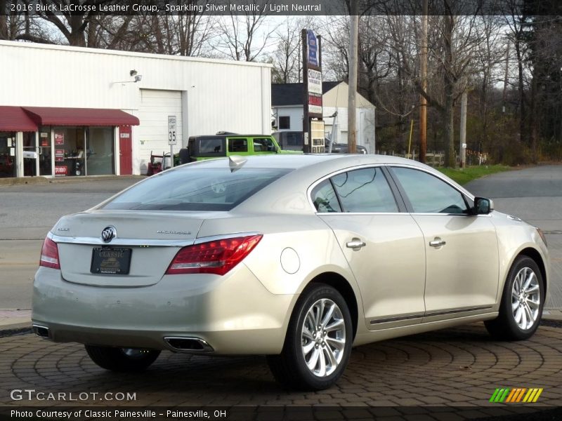 Sparkling Silver Metallic / Light Neutral 2016 Buick LaCrosse Leather Group