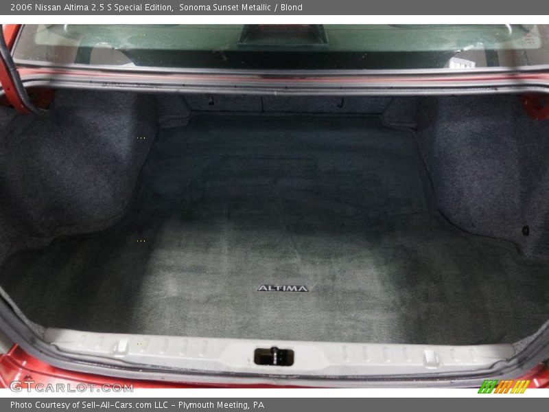 Sonoma Sunset Metallic / Blond 2006 Nissan Altima 2.5 S Special Edition