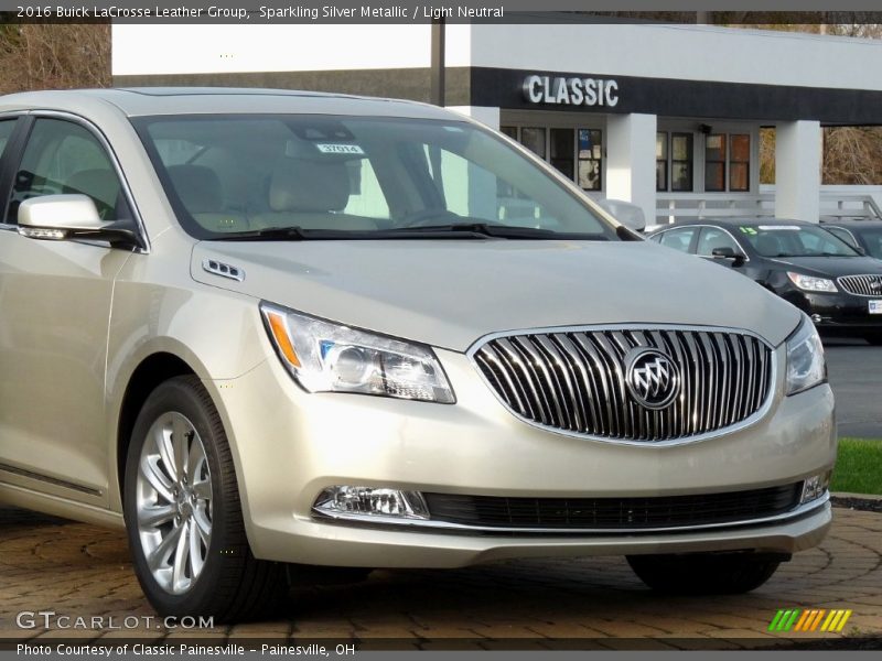 Sparkling Silver Metallic / Light Neutral 2016 Buick LaCrosse Leather Group