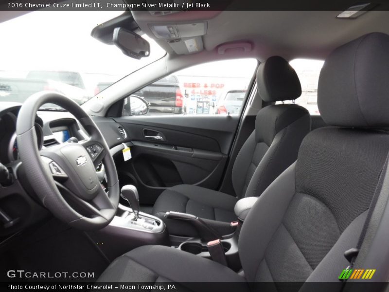 Champagne Silver Metallic / Jet Black 2016 Chevrolet Cruze Limited LT