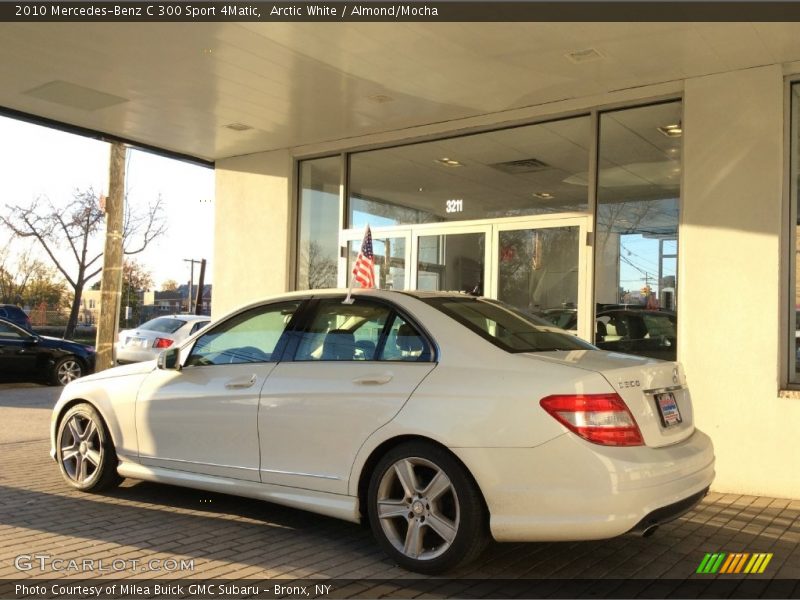 Arctic White / Almond/Mocha 2010 Mercedes-Benz C 300 Sport 4Matic