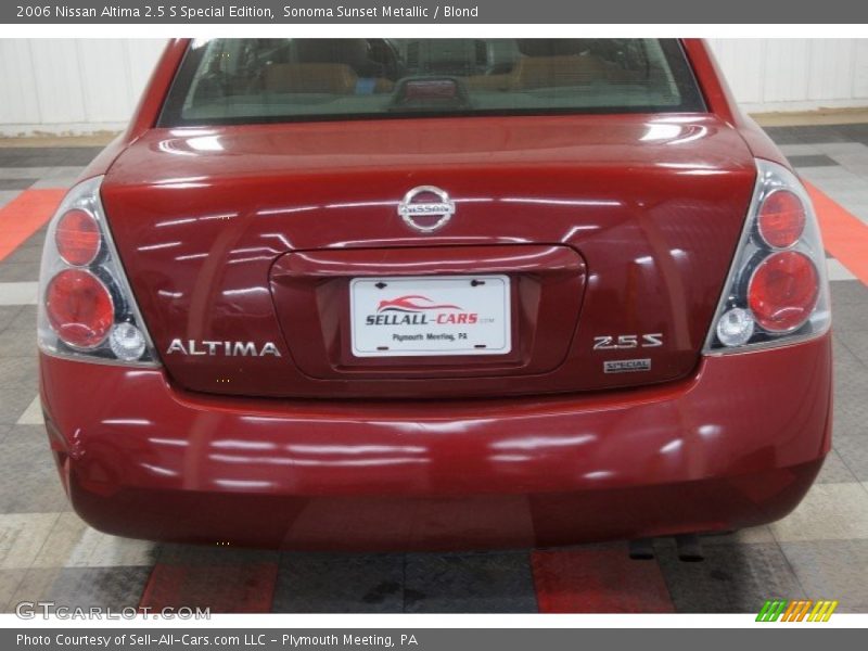 Sonoma Sunset Metallic / Blond 2006 Nissan Altima 2.5 S Special Edition