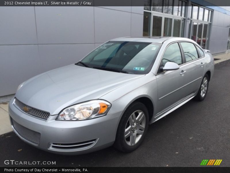 Silver Ice Metallic / Gray 2012 Chevrolet Impala LT