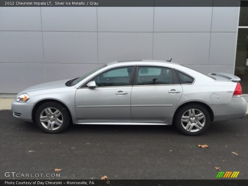 Silver Ice Metallic / Gray 2012 Chevrolet Impala LT