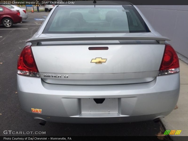Silver Ice Metallic / Gray 2012 Chevrolet Impala LT
