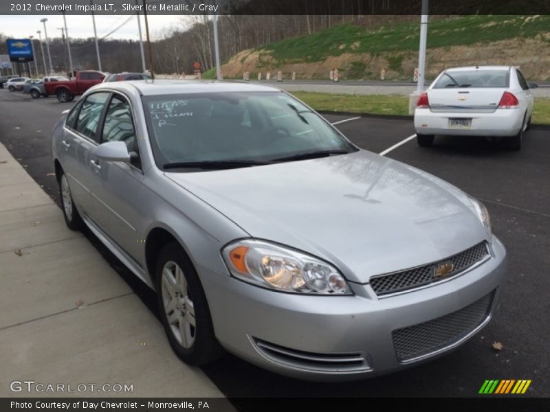 Silver Ice Metallic / Gray 2012 Chevrolet Impala LT