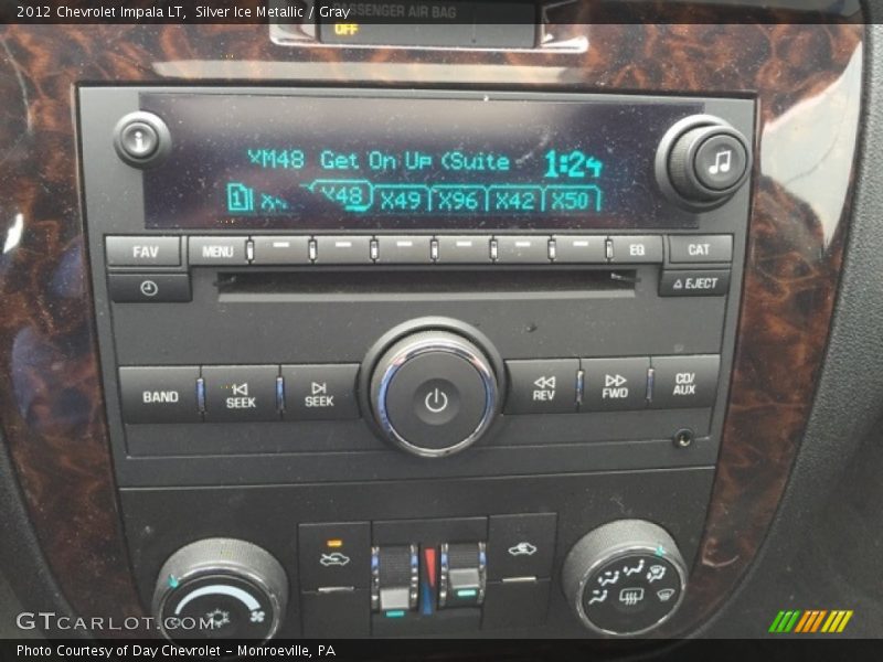 Silver Ice Metallic / Gray 2012 Chevrolet Impala LT