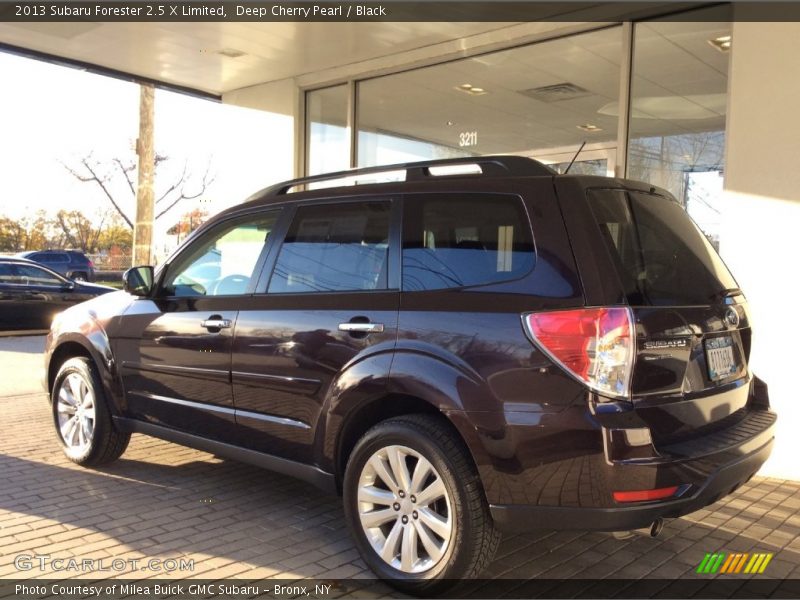 Deep Cherry Pearl / Black 2013 Subaru Forester 2.5 X Limited