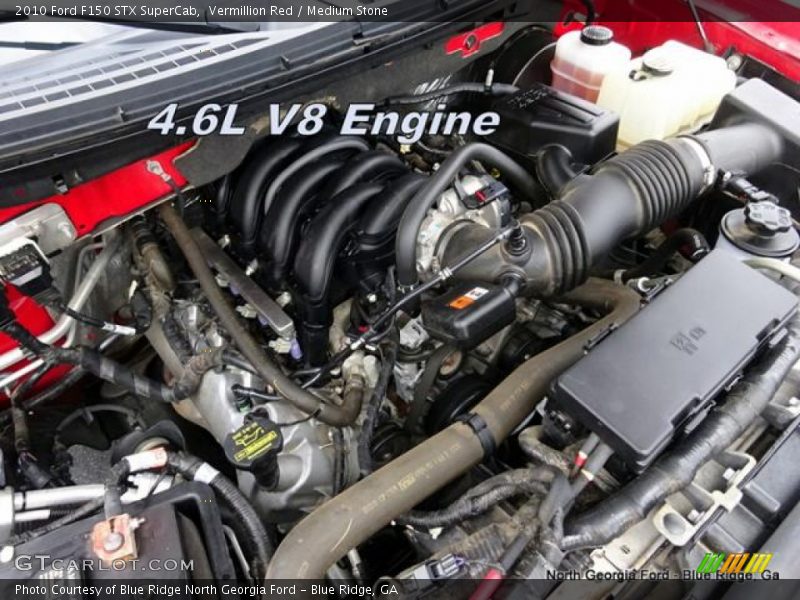 Vermillion Red / Medium Stone 2010 Ford F150 STX SuperCab