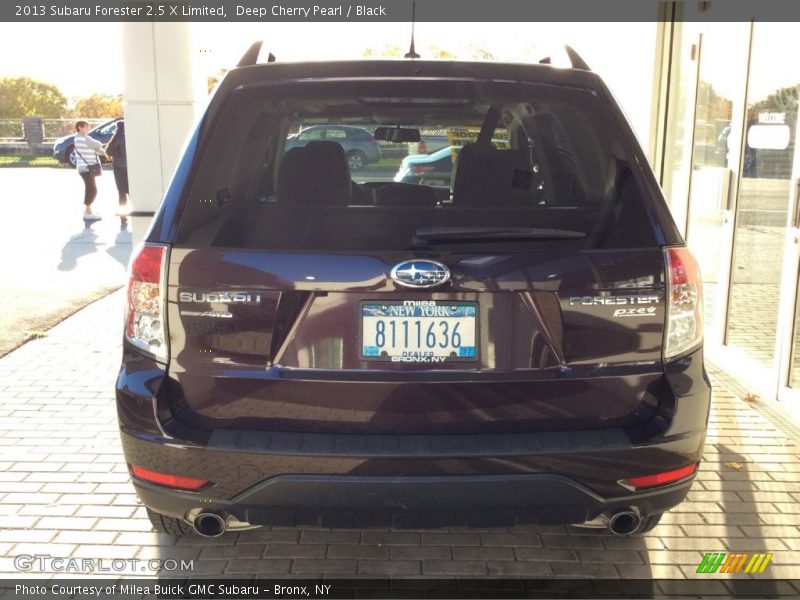 Deep Cherry Pearl / Black 2013 Subaru Forester 2.5 X Limited