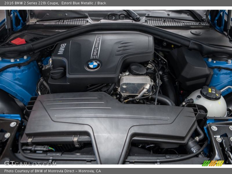  2016 2 Series 228i Coupe Engine - 2.0 Liter DI TwinPower Turbocharged DOHC 16-Valve VVT 4 Cylinder