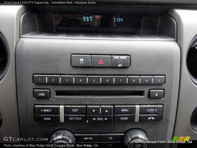 Vermillion Red / Medium Stone 2010 Ford F150 STX SuperCab