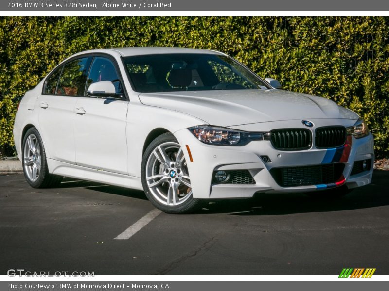 Front 3/4 View of 2016 3 Series 328i Sedan